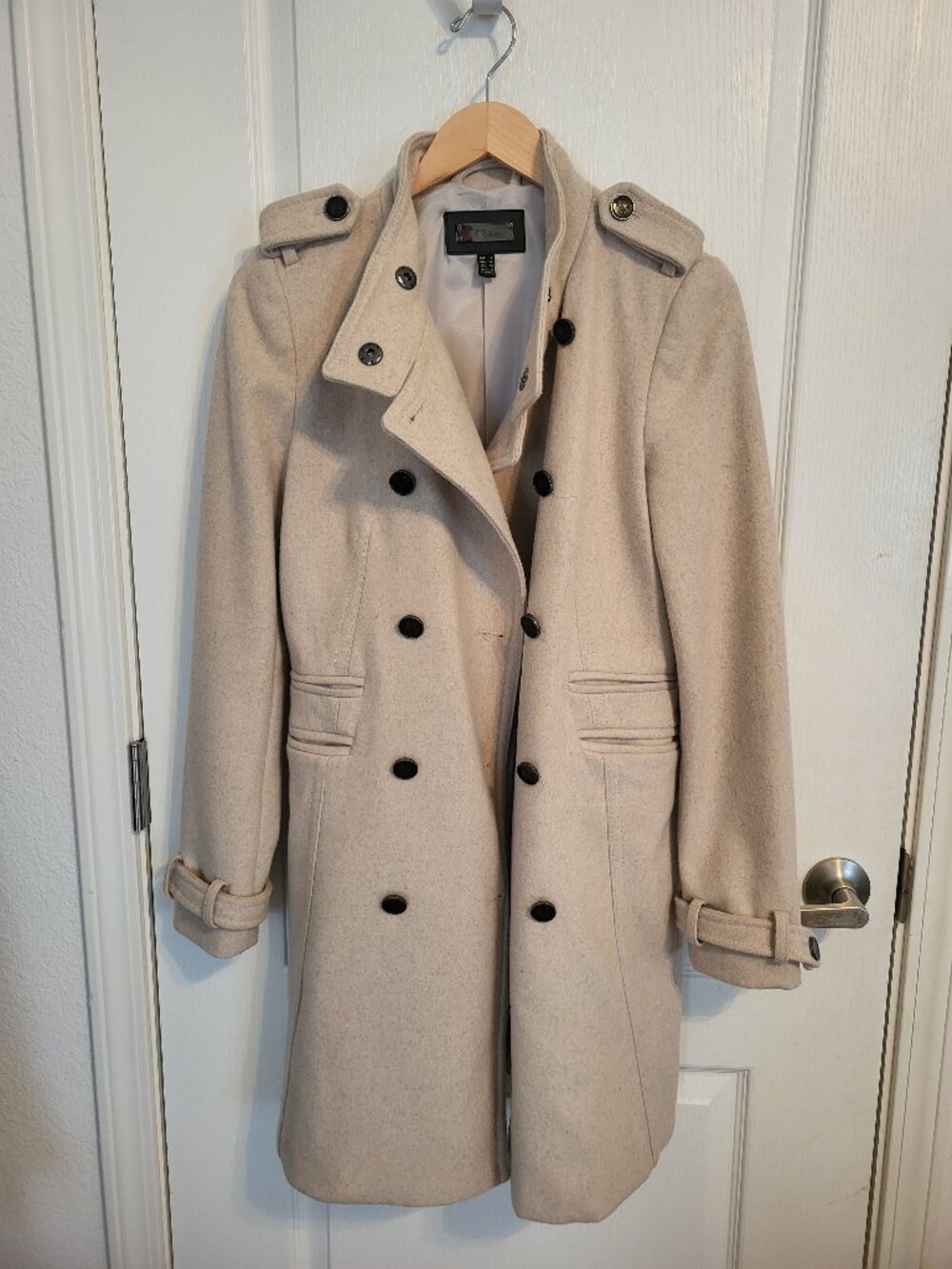 MNG Wool blend Trenchcoat XS